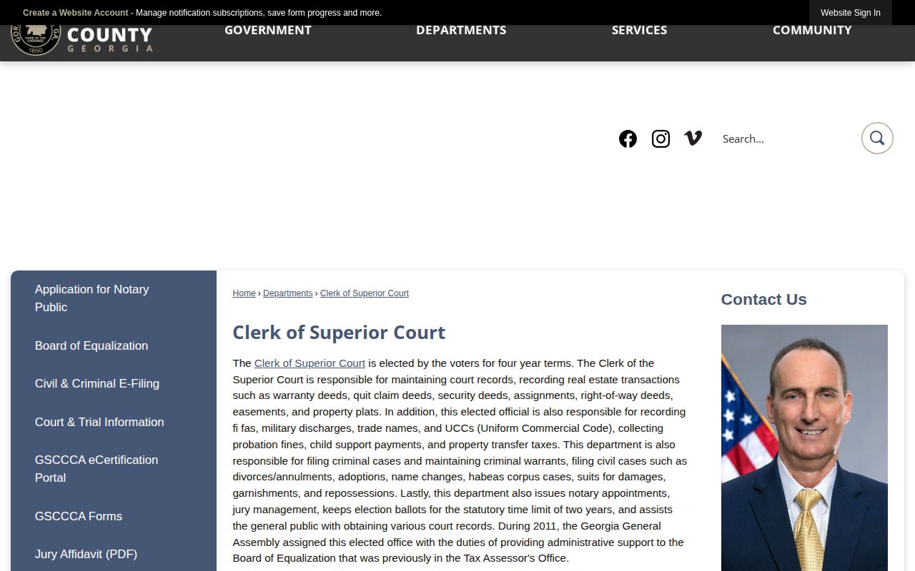 Gordon County Superior Court criminal release record source