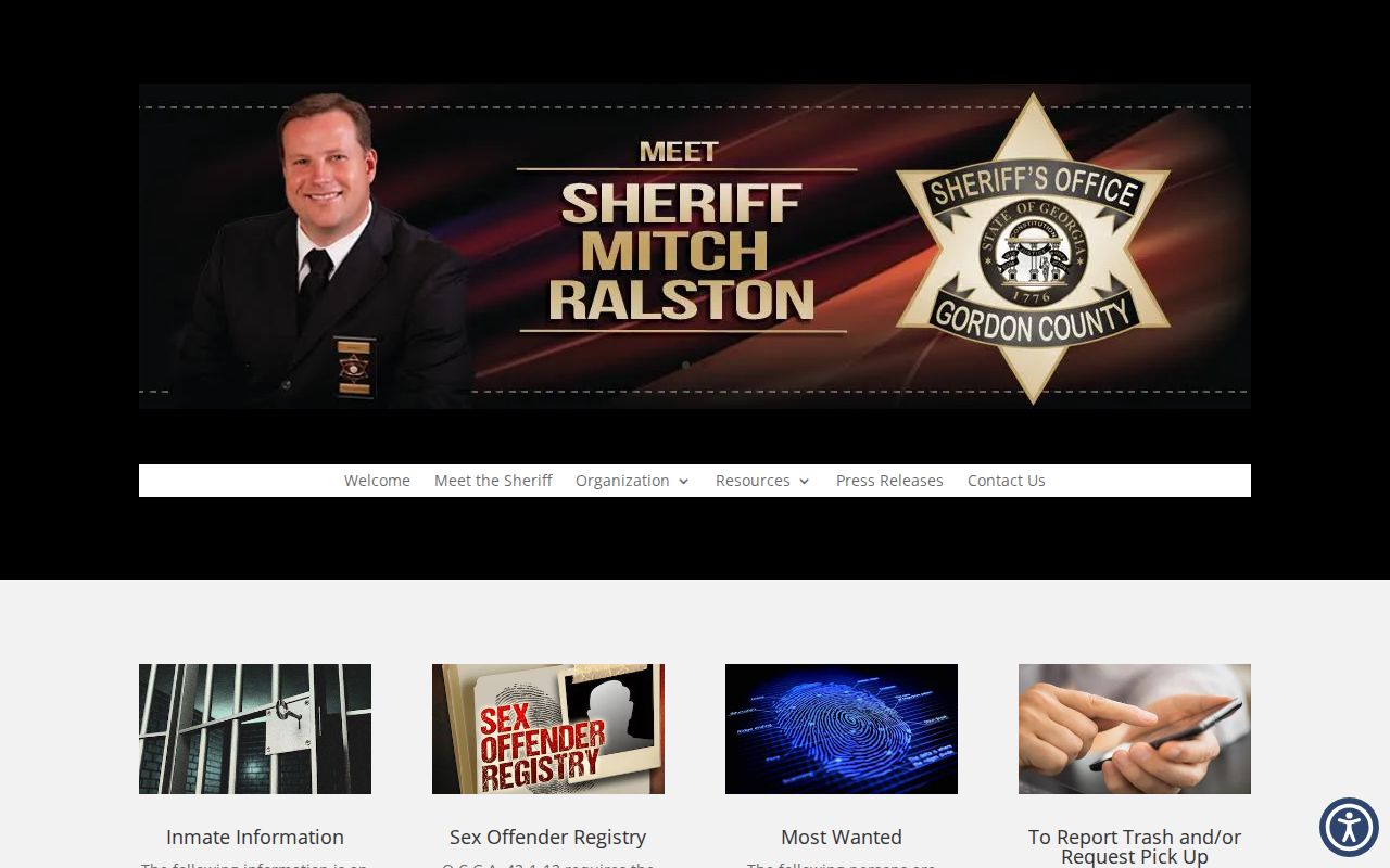 Gordon County Sheriff source for 72-hour jail release verification